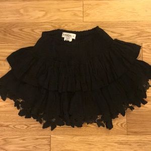 Kyle by Alene black mini skirt